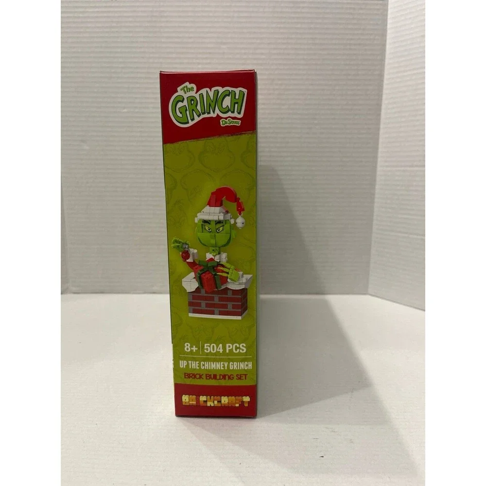 BrickCraft Up The Chimney Grinch Building Kit (504 Pieces ) Limited Edition New